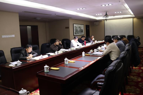 我院李文輝院長赴婁底高新區調研